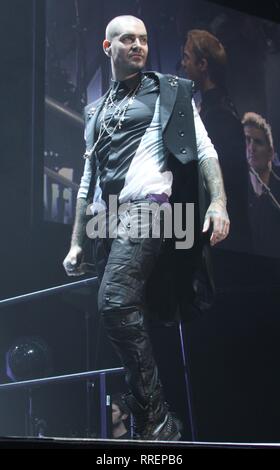 Liverpool, Royaume-Uni Boyband irlandais Boyzone effectuer à Liverpool Echo Arena Ian crédit Fairbrother/Alamy Stock Photos Banque D'Images