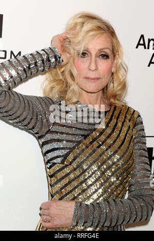 Los Angeles, CA, USA. Feb 24, 2019. Judith Light à l'Elton John AIDS Foundation Academy Awards Viewing Party à West Hollywood Park le 24 février 2019 à Los Angeles, Californie. Crédit : David Edwards/media/Alamy Punch Live News Banque D'Images