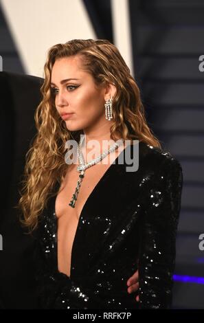 LOS ANGELES, CA - le 24 février : à la Vanity Fair Oscar Party le 24 février 2019 à Los Angeles, Californie. Photo : imageSPACE /MediaPunch Banque D'Images