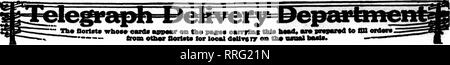 . Les fleuristes [microforme] examen. La floriculture. Le Rorists^ 72 Januabx, 1021 20 d'examen. Morse &AMP ; Beals, Lowell, MASS. Point d'expédition le plus proche au New Hampshire et Vermont Telegraph pour fleuristes Membres Association de livraison. Veuillez noter que ces images sont extraites de la page numérisée des images qui peuvent avoir été retouchées numériquement pour plus de lisibilité - coloration et l'aspect de ces illustrations ne peut pas parfaitement ressembler à l'œuvre originale.. Chicago : les fleuristes Pub. Co Banque D'Images