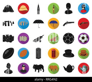 Balle,attraction,bat,ben,gros,Black,télévision,chalet,bulldog,château,collection,pays,cricket,Culture,design,ANGLETERRE,English,football,garde côtière, chapeau,casque icon,illustration,voyage,isolé,logo,léger,monument,téléphone,pistolet,essence,reine,population, rouge, regby,set,showplace,vue,pierre,signe symbole,street,théière,territoire,tourisme,voyage,traditions,parasol,web,vecteur vecteurs vecteur , Illustration de Vecteur