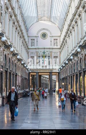 La Galerie de la Reine, Bruxelles, Belgique, Europe Banque D'Images