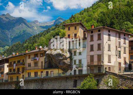 Val di Scalve, Colere, Lombardie, Italie, Europe Banque D'Images