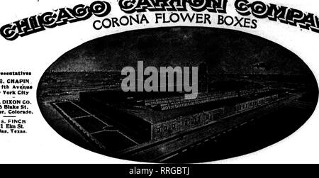 . Les fleuristes [microforme] examen. La floriculture. J" •. C. 42 La revue Jdly^ Fleuristes 8, 1920. NRONA ; =BOXp fleur$. Veuillez noter que ces images sont extraites de la page numérisée des images qui peuvent avoir été retouchées numériquement pour plus de lisibilité - coloration et l'aspect de ces illustrations ne peut pas parfaitement ressembler à l'œuvre originale.. Chicago : les fleuristes Pub. Co Banque D'Images