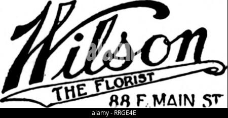 . Les fleuristes [microforme] examen. La floriculture. FLORAL WETTLIN CO. HORNELL, N. Y. Pour qoiek Avoea serviea à. Addison, Andover, Arkport, amande, Angelica, baignoire, Entrée. L'ACAB, Canisteo, Cansarga CohoetonTFriend, Castille, navire, WellsviUe-, Wayland. Varsovie. Dsjisville. Nnnda et d'autres villes de l'ouest de New York. ROCHESTER. N. Y.. F. D. T. nous atteindre tous les Hornell, New York C. G. JAMES &AMP ; Fils des livraisons rapides à Elmira, CominK et Wellsvilto. Dans Jniira" €. •^ Y ra fleuriste * / Livraisons à je thaca. Blncrhsmton. Horne'l. Entrée et d'autres points. JAMESTOWN. N, Y. Heelas Magasin Soufflante ""TSSSS. Moyen Banque D'Images