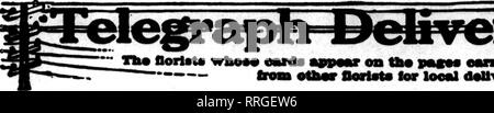 . Les fleuristes [microforme] examen. La floriculture. Le Horists^ 66 JlNi, 1920 Examen 17.. TIm florlsta onttMPMW earOs" qui » oMTytiMr Opvtots* thia pour dAllTMT loeal sur tlM. Veuillez noter que ces images sont extraites de la page numérisée des images qui peuvent avoir été retouchées numériquement pour plus de lisibilité - coloration et l'aspect de ces illustrations ne peut pas parfaitement ressembler à l'œuvre originale.. Chicago : les fleuristes Pub. Co Banque D'Images