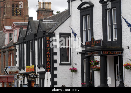 Tourisme : hôtel Buccleuch, Moffat. Dumfries & Galloway, Écosse, Royaume-Uni Banque D'Images