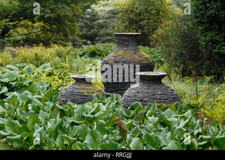 Tourisme culturel : jardin de la Threave, Dumfries et Galloway, Écosse, Royaume-Uni Banque D'Images