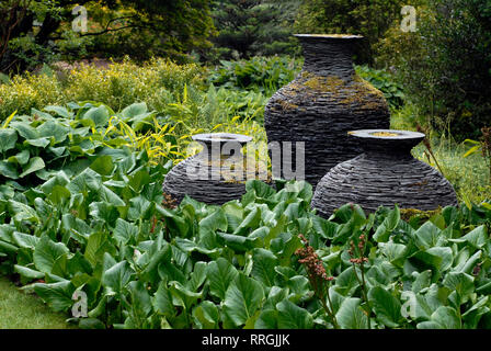 Tourisme culturel : jardin de la Threave, Dumfries et Galloway, Écosse, Royaume-Uni Banque D'Images