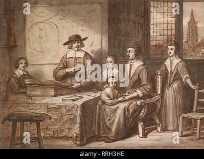 Portrait de famille. Banque D'Images