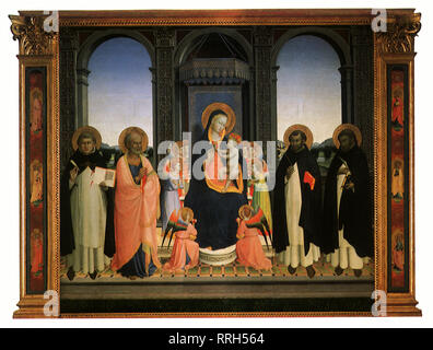 Retable de San Domenico. Banque D'Images