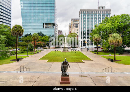 COLUMBIA, SC - 2 NOVEMBRE 2018 : Centre-ville de Columbia, Caroline du Sud de la Caroline du Sud Capitol Building Banque D'Images