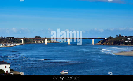 Pont, Puente de los Santos Banque D'Images