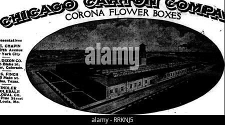 . Les fleuristes [microforme] examen. La floriculture. Les fleuristes 30^ secousse d'examen 24. 1919. - "7. Fleur bo ?ORONA^$. Veuillez noter que ces images sont extraites de la page numérisée des images qui peuvent avoir été retouchées numériquement pour plus de lisibilité - coloration et l'aspect de ces illustrations ne peut pas parfaitement ressembler à l'œuvre originale.. Chicago : les fleuristes Pub. Co Banque D'Images