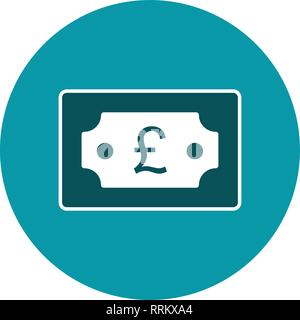 Icône Icône Vecteur Pound Sign Vector Illustration pour utilisation personnelle et commerciale... L'icône de la mode Look propre... Illustration de Vecteur