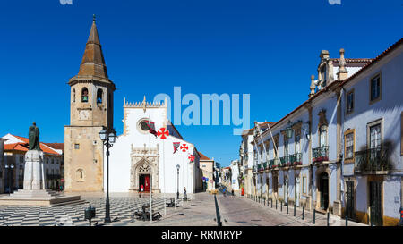 Vue de la ville de Tomar au Portugal Banque D'Images