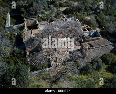 Raixeta, ferme abandonnée Banque D'Images