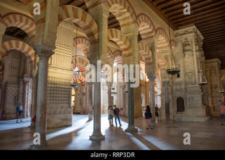 L'Europe, Espagne, Andalousie, Cordoue, La Mezquita Banque D'Images