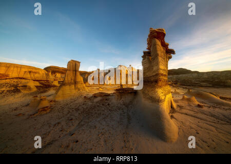 Images de Bisti/De-Na-Zin Wilderness Banque D'Images