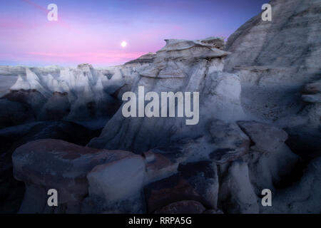 Images de Bisti/De-Na-Zin Wilderness Banque D'Images