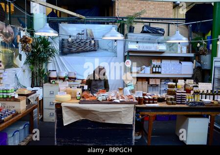 De calabria italian deli à Borough Market LONDON UK Banque D'Images