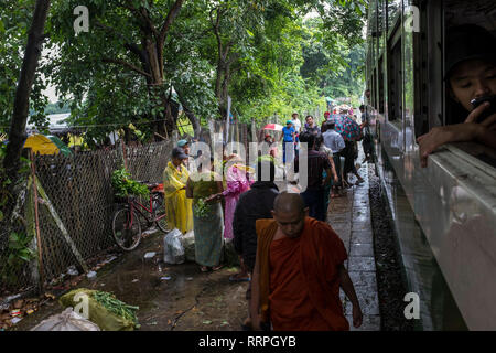 Yangon, Myanmar - 20 septembre 2016 : Banque D'Images