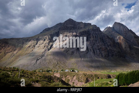 Vallée du Maipo, Chili Banque D'Images