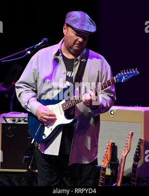 FORT LAUDERDALE FL - 25 février : Christopher Cross fonctionne à l-0779 Center le 25 février 2019 à Fort Lauderdale, en Floride. Credit : mpi04/MediaPunch Banque D'Images