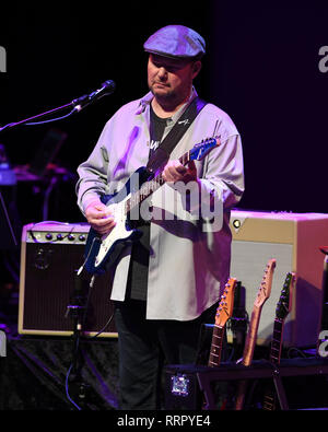 FORT LAUDERDALE FL - 25 février : Christopher Cross fonctionne à l-0779 Center le 25 février 2019 à Fort Lauderdale, en Floride. Credit : mpi04/MediaPunch Banque D'Images