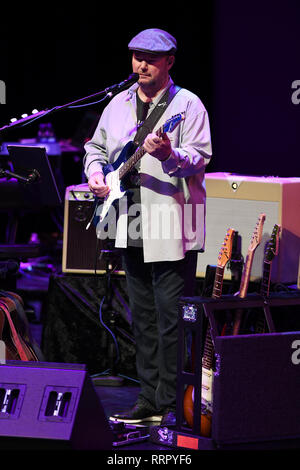 FORT LAUDERDALE FL - 25 février : Christopher Cross fonctionne à l-0779 Center le 25 février 2019 à Fort Lauderdale, en Floride. Credit : mpi04/MediaPunch Banque D'Images