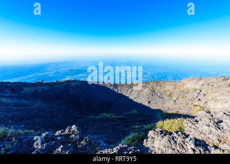 Paysage Paysages volcan autour du lac Atitlan dans les hautes terres du Guatemala Banque D'Images