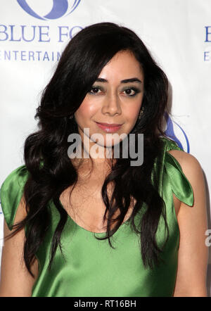 Los Angeles, CALIFORNIE, États-Unis. 26 février 2019. 26 février 2019 - Los Angeles, Californie - Aimee Garcia. La première de SAINTE JUDY a eu lieu au Landmark. Crédit photo : Faye Sadou/Admedia Banque D'Images