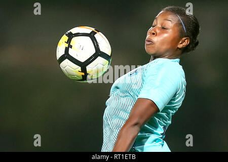 27-02, 8400-421-2019 , Bela Vista Stade Municipal, Algarve Cup 2019, Pays-Bas - Espagne (femmes), Pays-Bas player Lineth Beerensteyn pendant le match France - Espagne (femmes) Banque D'Images