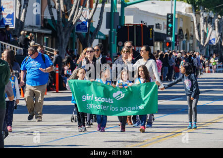 Los Angeles, 22 déc 2006 : Girl Scouts dans le Camellia Festival on Feb 23, 2019 à Los Angeles, Californie
