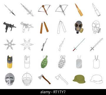 Les armes d'assaut,,,ax,lames,bataille de balles,cartouche,caricature,collection,plan,,combat,arbalète,design,défense,feu,gaz,pistolet,Grenade,remise,casque,suspension,illustration,isolé,couteau,logo,masque,moyens,metal,médiévale,militaires,,modernes,nunchuk,1,carabine,set,shuriken,signer,sniper,acier,soldat,épée,cote,tags,deux,uzi vecteur,guerre,armes,armes,vecteurs vecteur web , Illustration de Vecteur