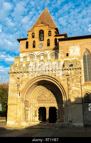 Abbaye saint pierre, Moissac Tarn et Garonne Occitanie France 82 Banque D'Images