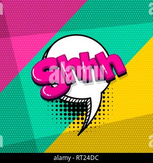 Pop art comic text Illustration de Vecteur