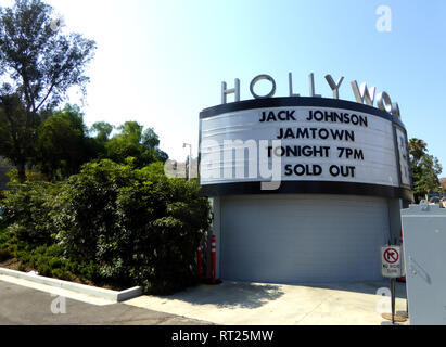 HOLLYWOOD, CA - le 16 juillet : une vue générale du chapiteau à Jack Johnson tournée de concerts d'été, le 16 juillet 2017 au Hollywood Bowl à Hollywood, Californie. Photo de Barry King/Alamy Stock Photo Banque D'Images