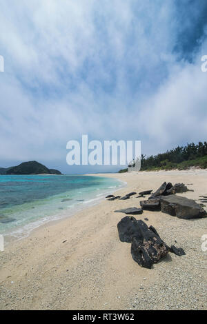 Le Japon, les îles d'Okinawa, l'île de Zamami, îles Kerama, Mer de Chine orientale, Furuzamami Beach Banque D'Images