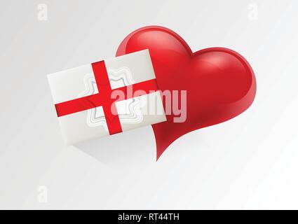 Fond d'écran festif décoré avec des coeurs et des cadeaux. Vector illustration Illustration de Vecteur