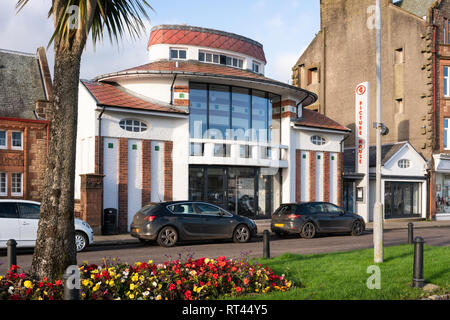 Campbeltown Picture House, ouvert en 1913, il a été l'un des premiers cinémas construit à cet effet en Ecosse et c'est maintenant un bâtiment classé de grade A. Banque D'Images