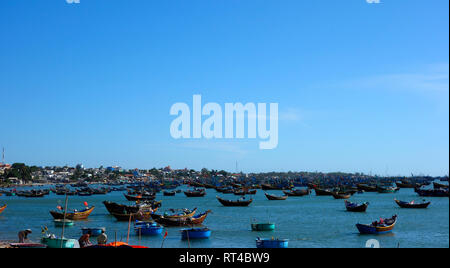 Port de Mui Ne au Vietnam Banque D'Images