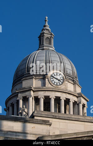 Nottingham Council House Building, l'hôtel de ville, le centre-ville de Nottingham, Angleterre, RU Banque D'Images