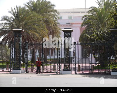 Le palais présidentiel à Dakar, le siège du pouvoir exécutif au Sénégal Banque D'Images