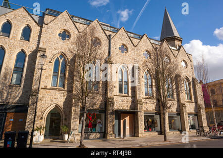 Westbourne Grove Church Les unités de vente au détail, Ledbury Road, Notting Hill, Londres Banque D'Images