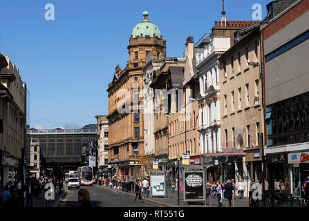 Gare centrale d'Argyle Street, Glasgow, Ecosse, Royaume-Uni Banque D'Images