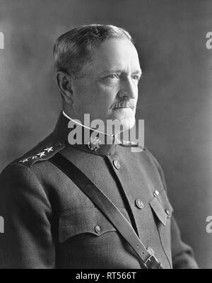 Le général John J. Pershing, de l'armée américaine en 1920. Banque D'Images