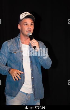 Pietro Lombardi - Gewinner der 8. Der Staffel Castingshow Deutschland sucht den Superstar , DSDS RTL , photo Matthias Wehnert Banque D'Images