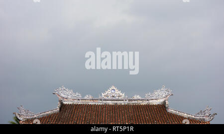 Hoi An au Vietnam, lanternes en soie Banque D'Images