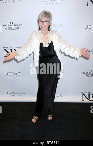 Le Nevada Ballet Theatre honore plusieurs fois primé, actrice, danseuse, chanteuse et humanitaire Rita Moreno comme sa femme de l'année 2019 à l'intérieur de Bal Primrose Aria Resort & Casino à Las Vegas comprend : Rita Moreno Où : Las Vegas, Nevada, United States Quand : 27 Jan 2019/WENN.com DJDM Crédit : Banque D'Images
